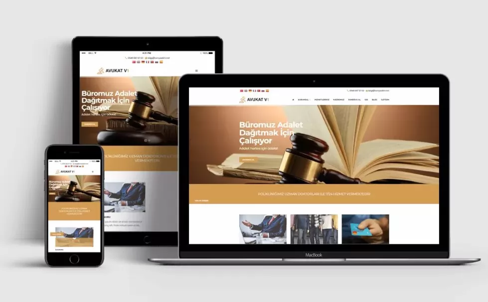 Avukat Web Tasarım V1